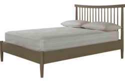 Heart of House Dorset Spindle Double Bed Frame - Putty